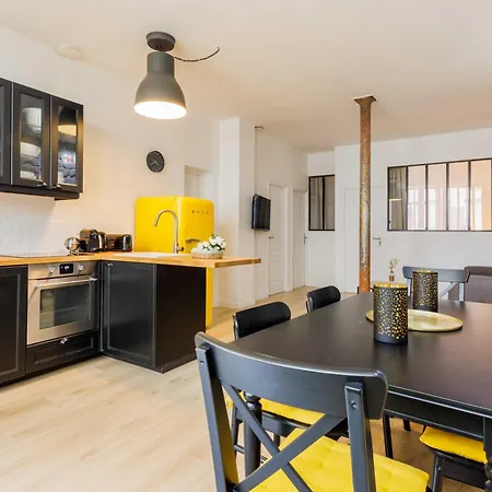 Apartment Loft Epure Et Confortable - 6 Pers Voltaire - 11e